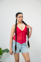 DAHLIA TWIST Halter Top
